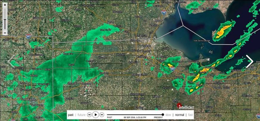 Currently, there is a dinosaur storm heading for Ohio.