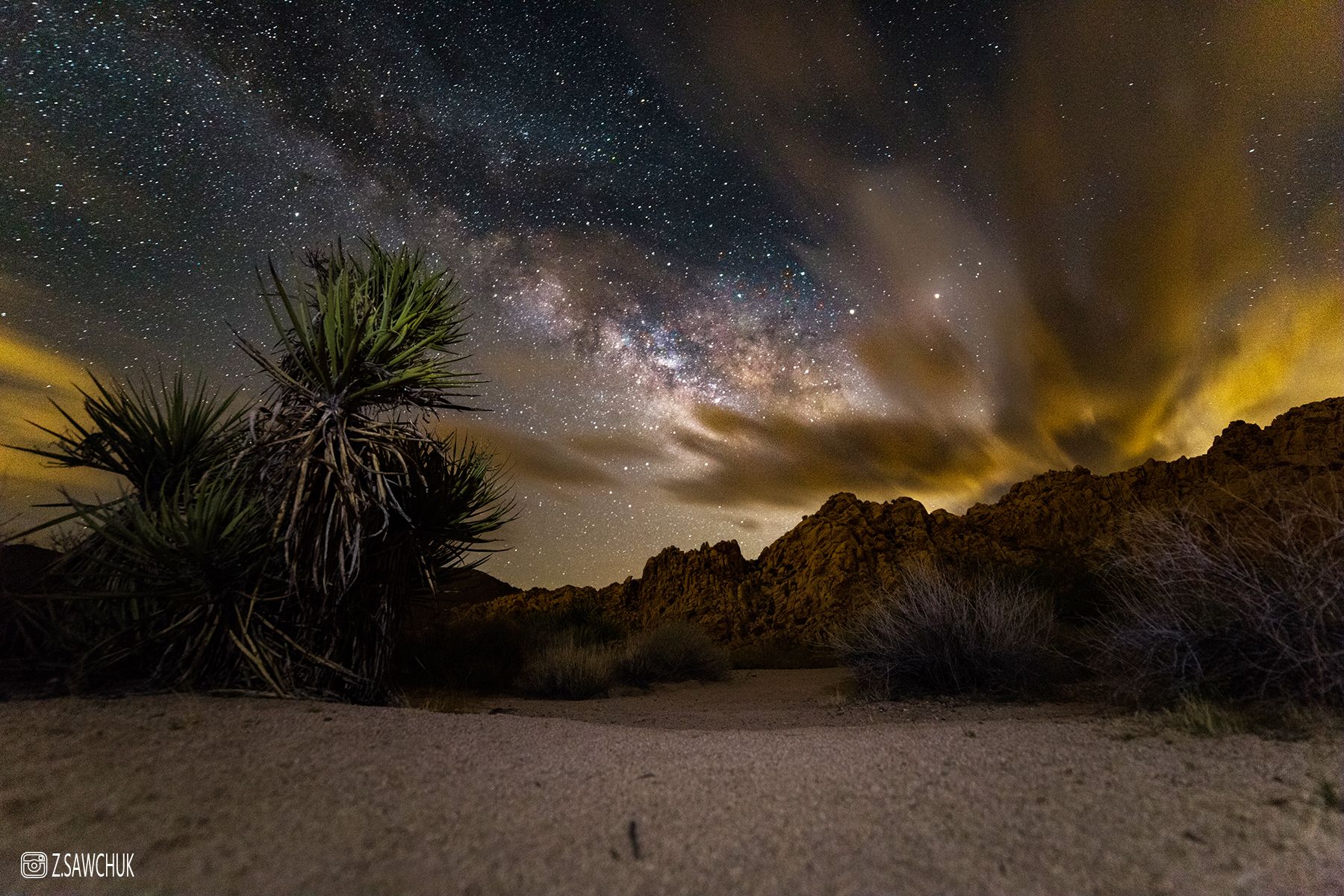 Milky Way Over Joshua Tree, CA