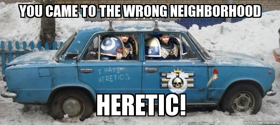 When people decide not to fight for the Emperor during the Raid