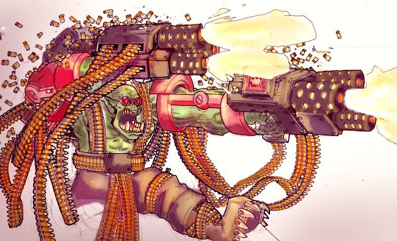 MRW There's not enough DAKKA during the raid