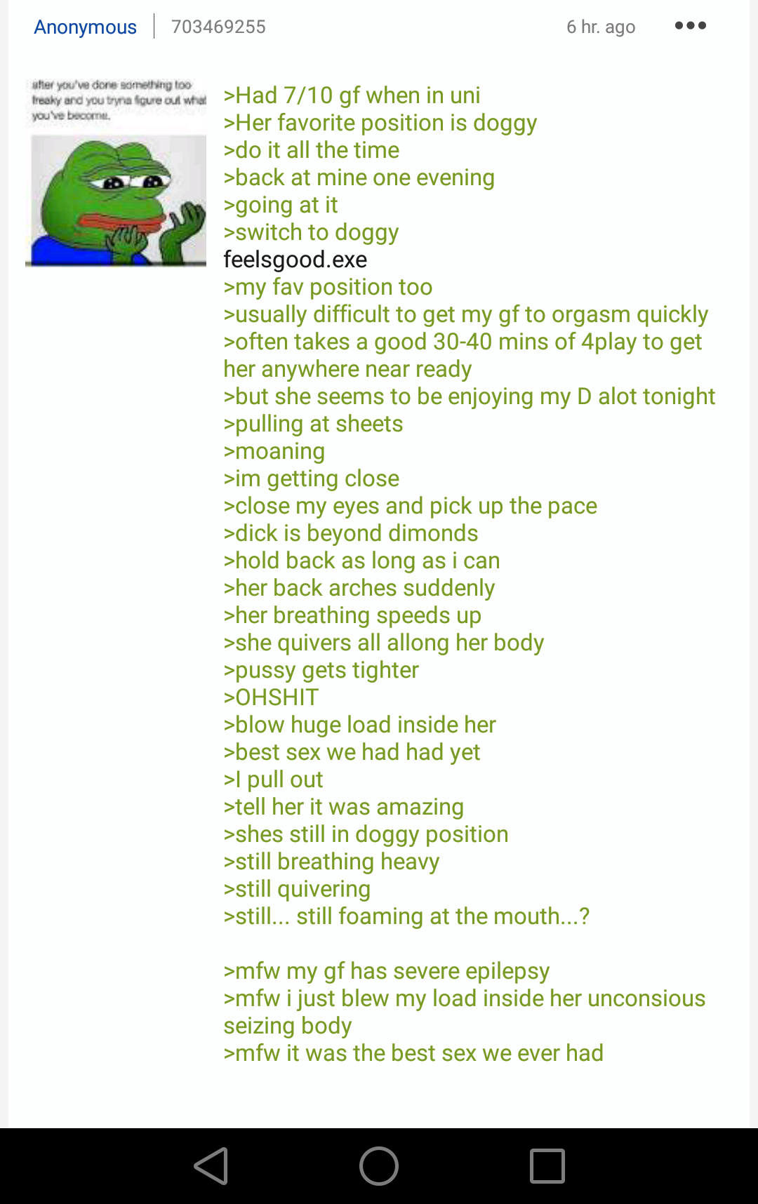 anon and his gf have s3x