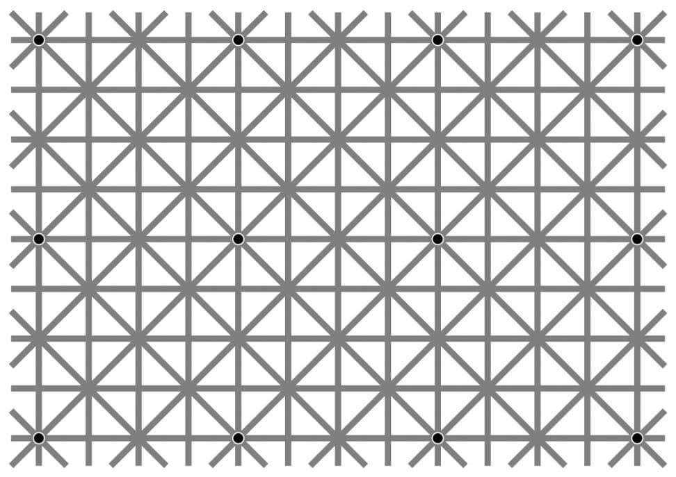 This isn't a gif. Your eyes just can't see all 12 back dots at the same time.