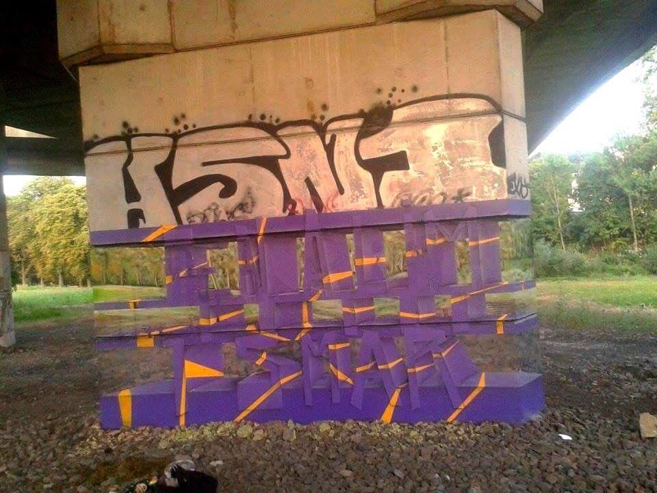 Transparent graffiti