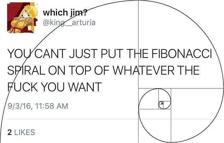 Fibonacci gets it.