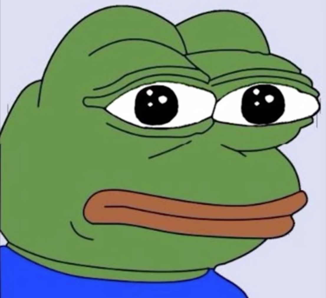 This is Pepe. Hillary Clinton called Pepe racist, sexist, homophobic, xenophobic, Islamaphobic. She called Pepe deplorable and irredeemable. This is Pepe. Every up vote = 1 prayer