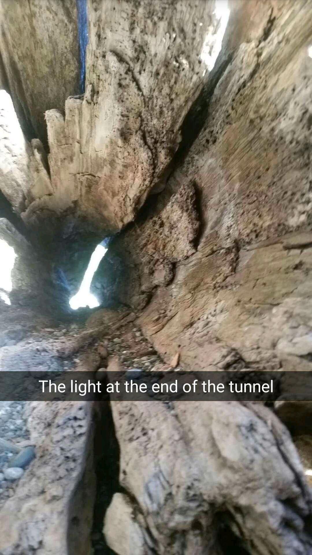 The light at the end of the tunnel