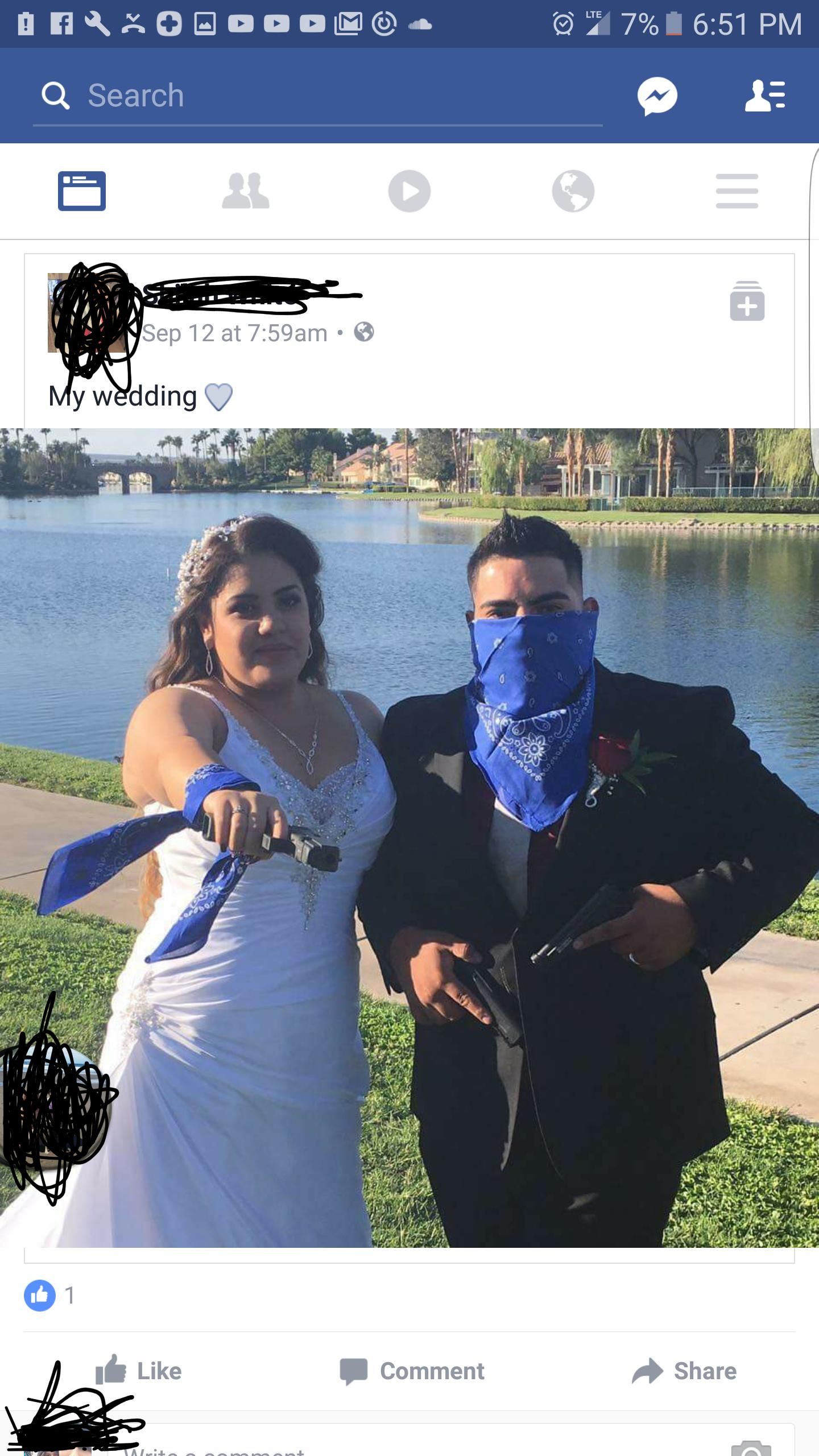 A crip wedding