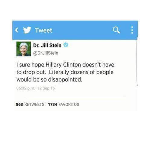 Jill stein everybody