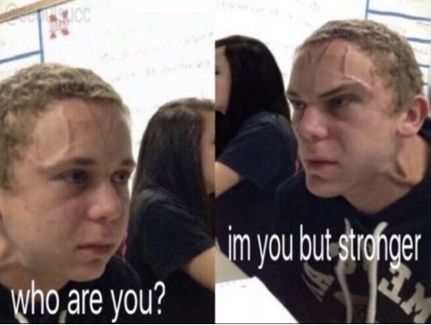 When you haven't told anyone you're vegan and you transcend to max lvl vegan god
