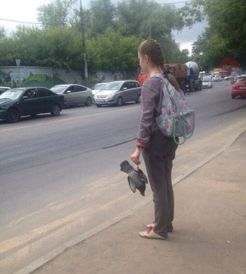"Don't forget your lunch, honey !"