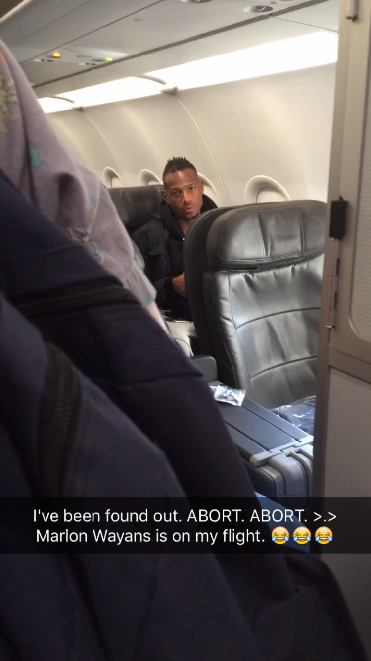 When your creep level is over 9000 and Marlon Wayans finds out