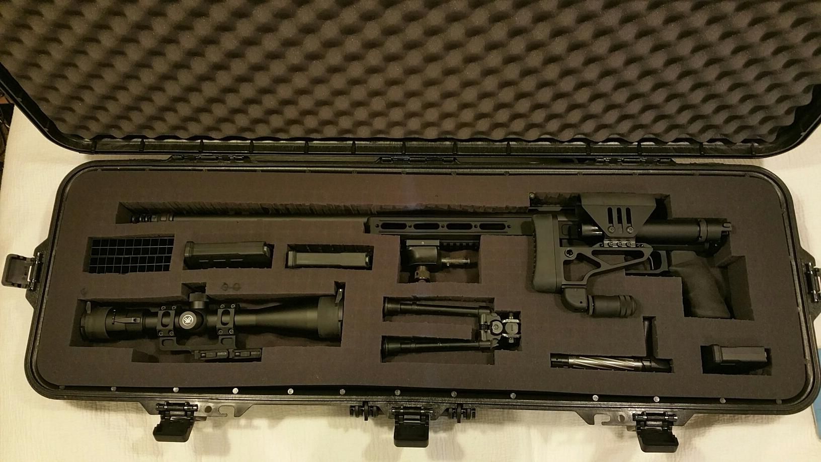 I have always wanted to assemble a sniper rifle from a neatly packed foam case.