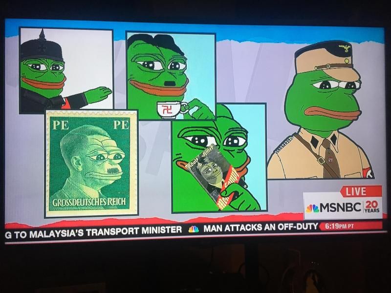 Pepe hits mainstream media
