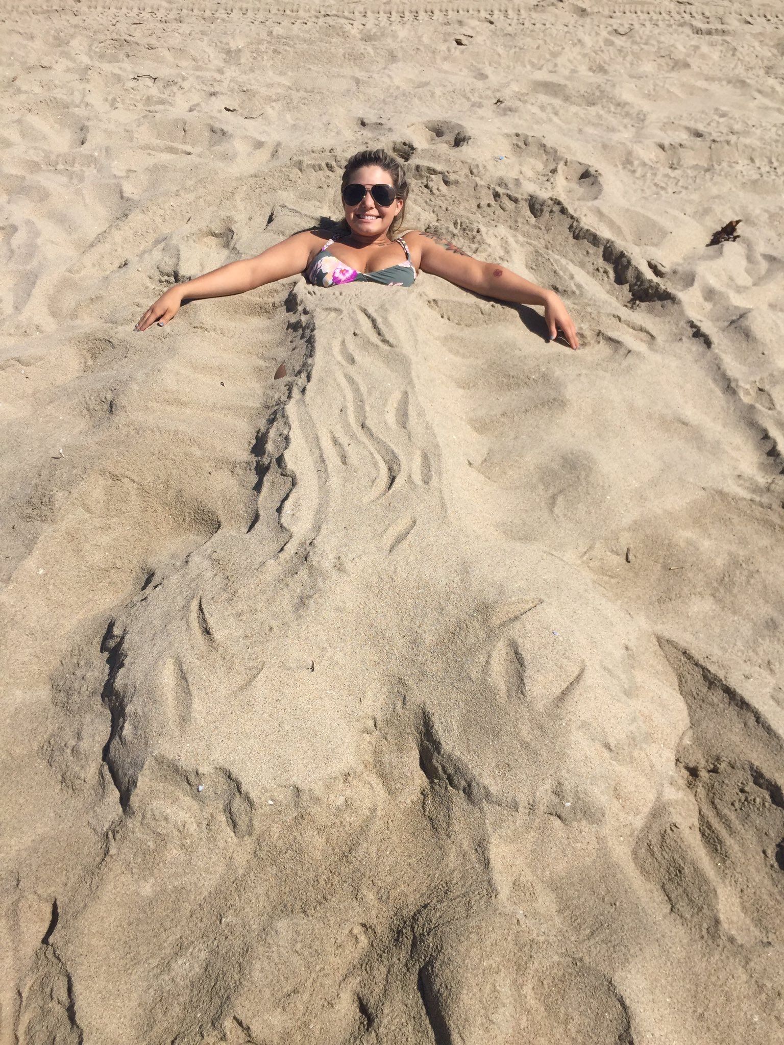 She thought Alex was making her into a mermaid.