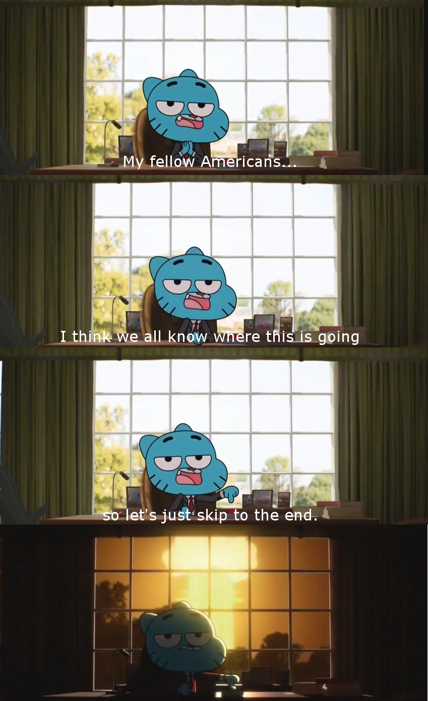 Gumball summarises the events of 2016.