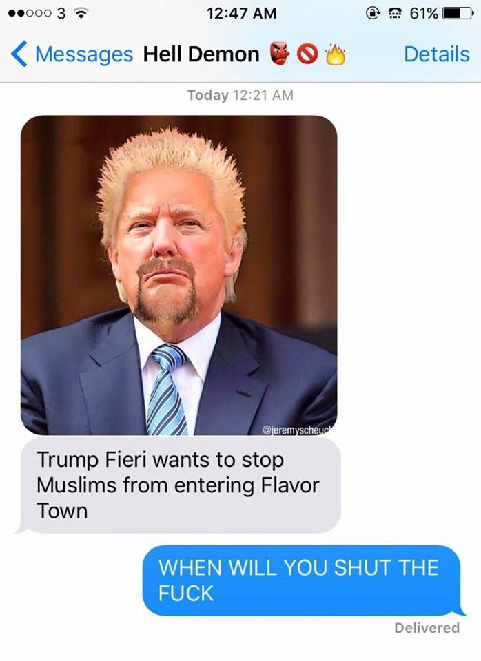 Any place but FlavorTown! </3