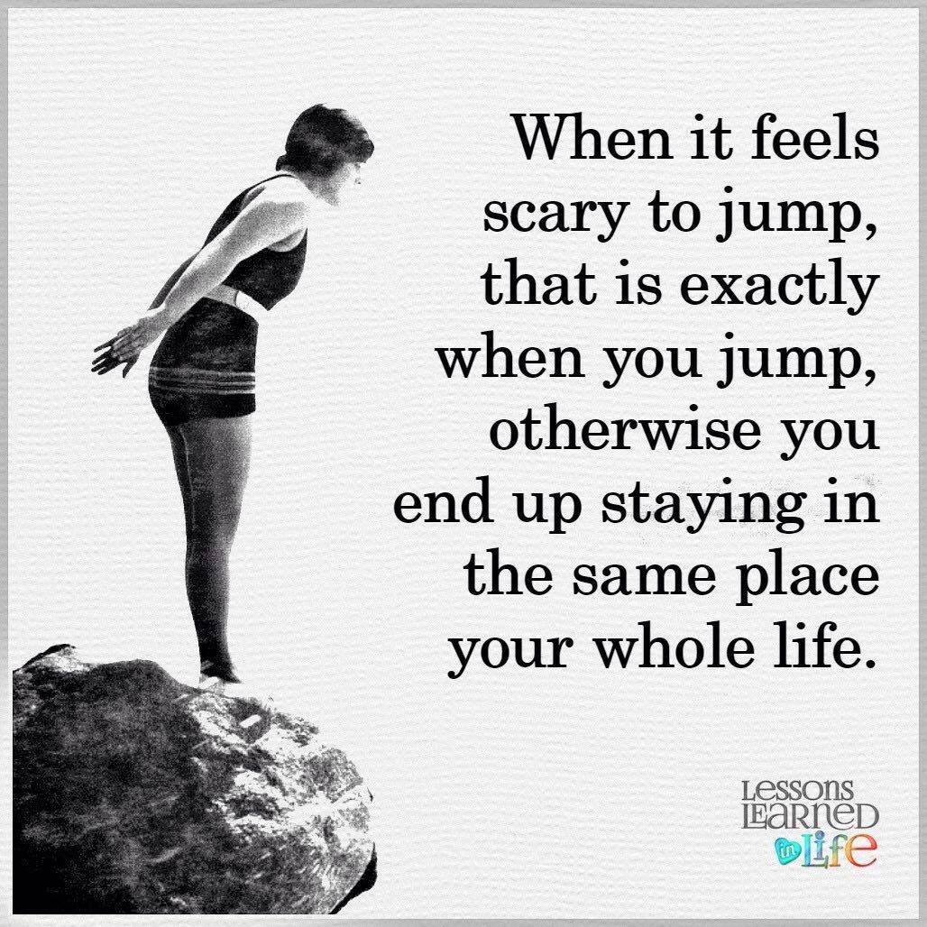 You heard 'em boys, jump!