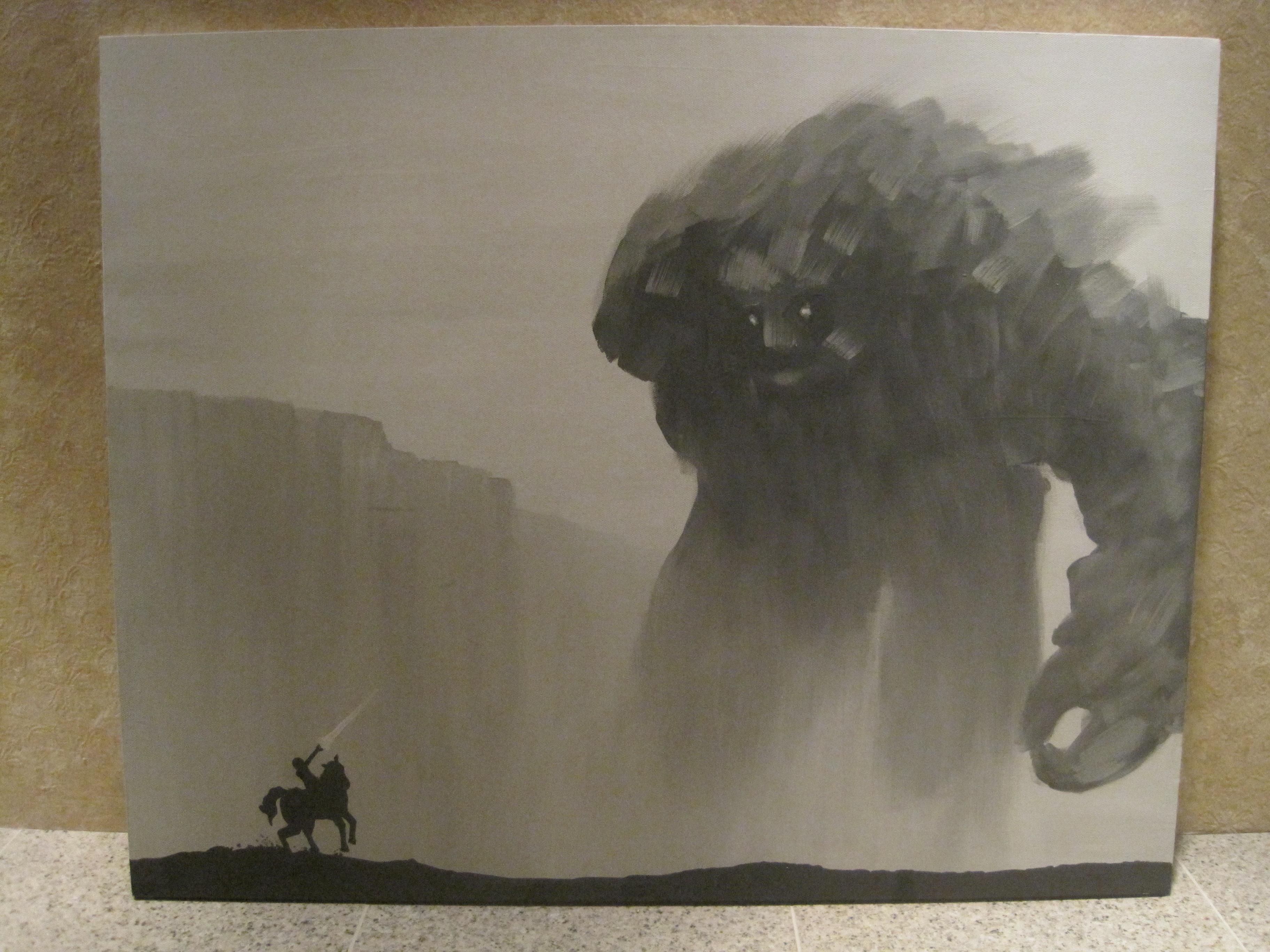 Shadow Of The Colossus Painting