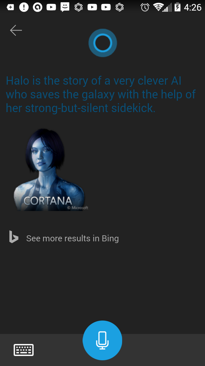 Hey Cortana, do you know Halo?