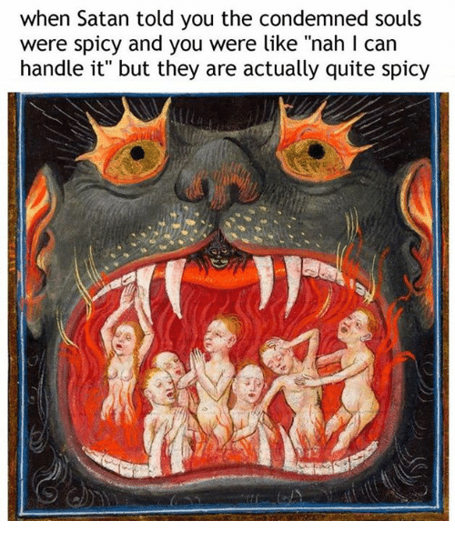 are jokes about hell too edgy?