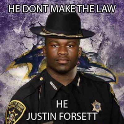 Justin Forsett's Twitter profile pic.