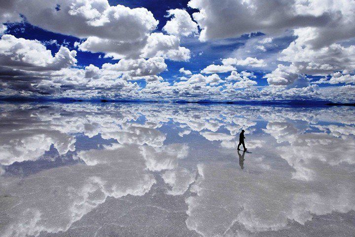 Where the Earth meets the sky, Bolivia.