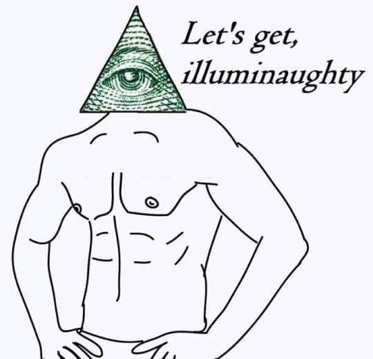 When your girl wants the D but you wanna dig into the conspiracy theories about the US government