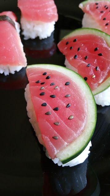 "Watermelon" Sushi