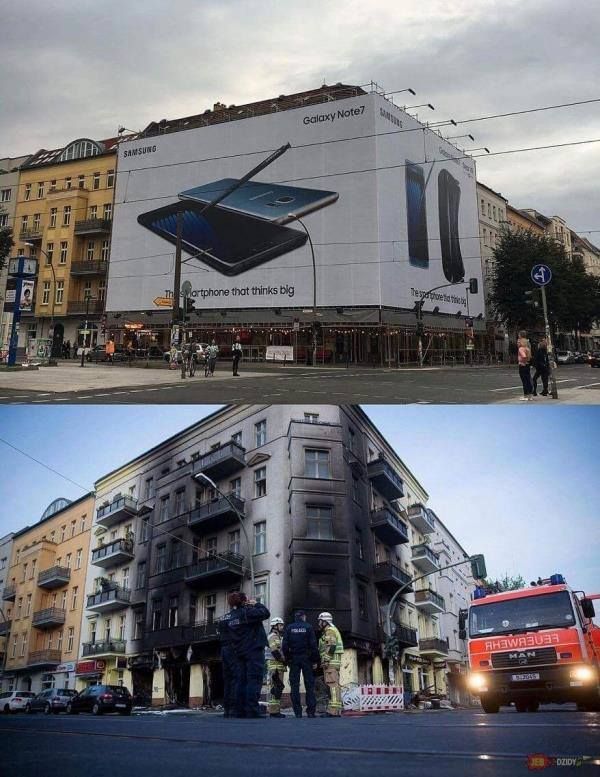 Samsung got burned