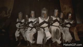 Rare gif of crusaders arriving in constantinople