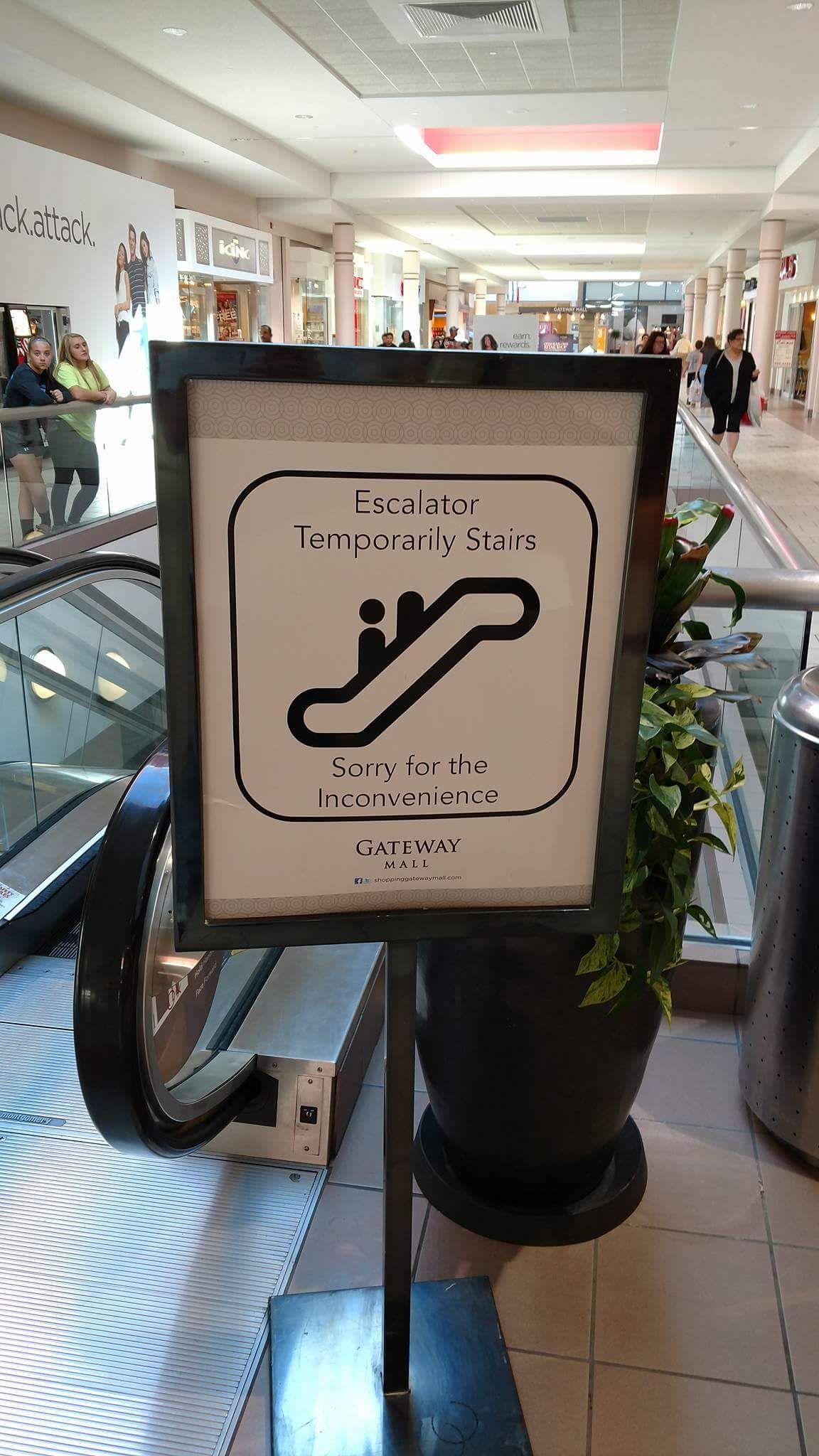 Seen at the local mall.