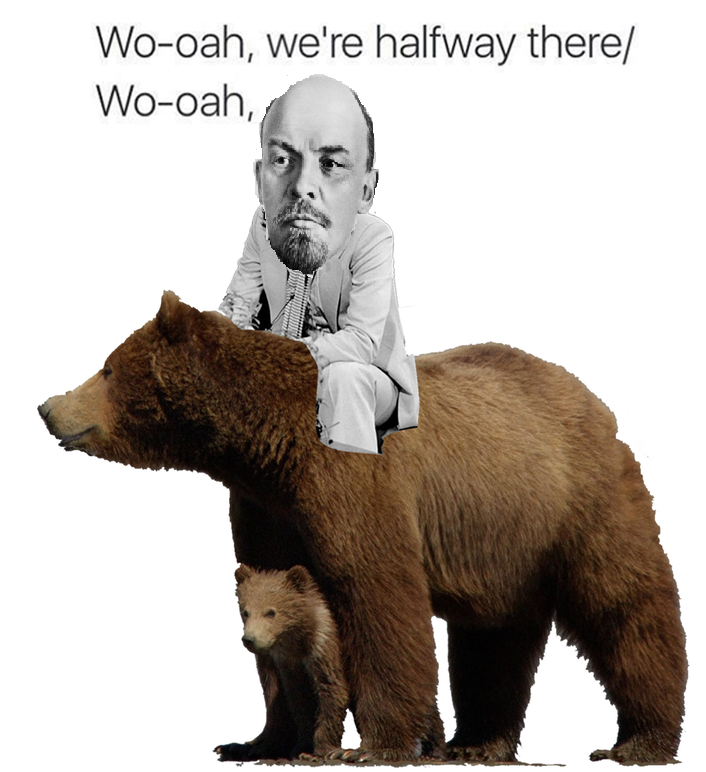 Putin....the guy on the bear is