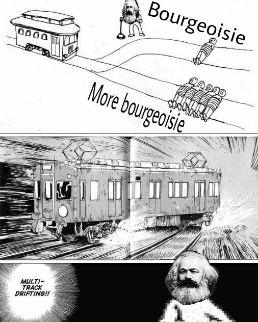 No brakes on this train