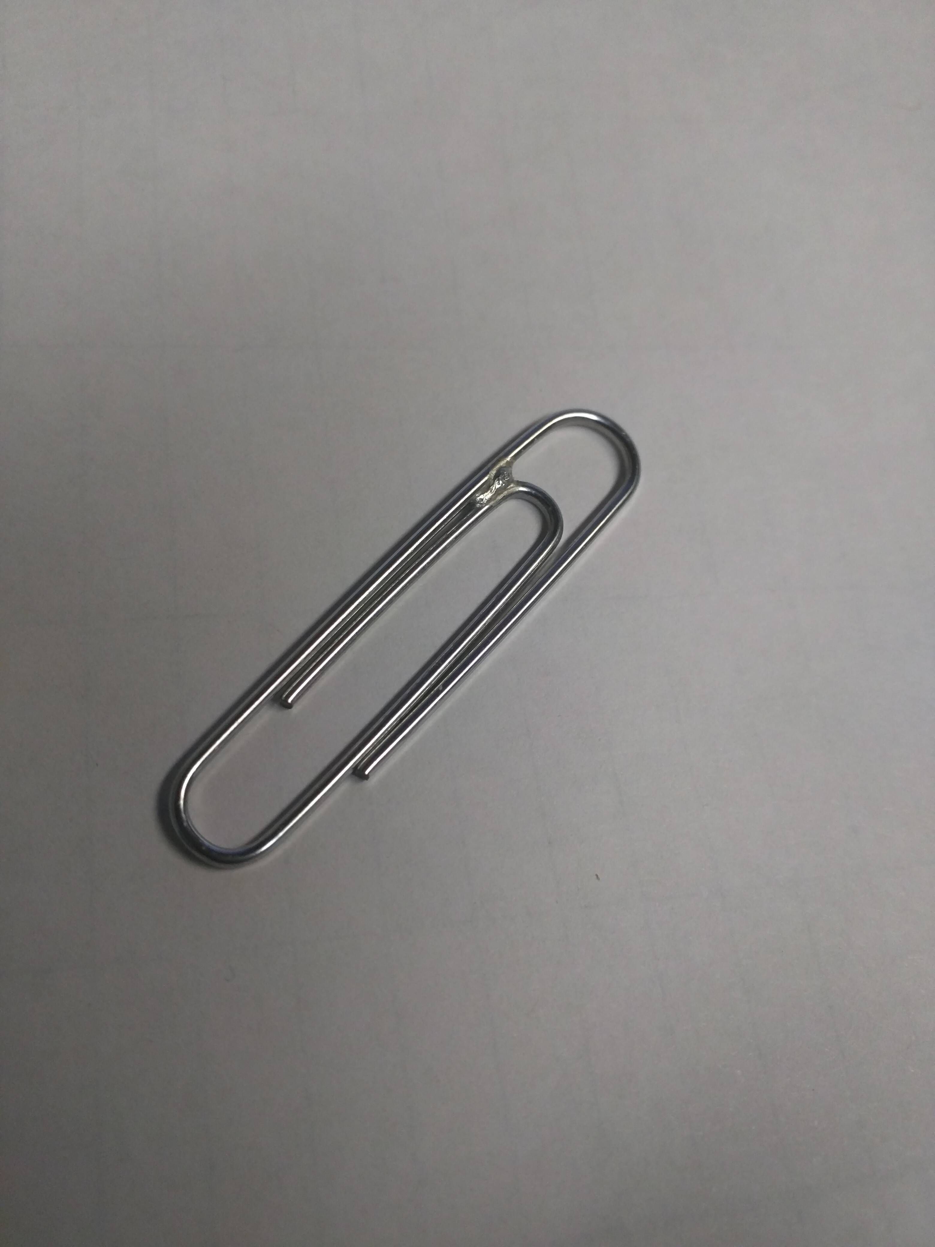 I like to solder paperclips and leave them around the office.