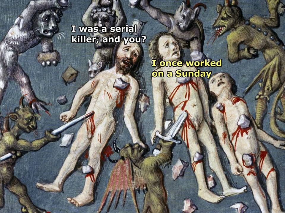 Goddamn heathen