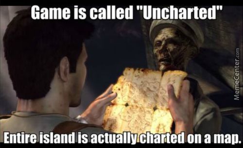Game is called "Uncharted"...