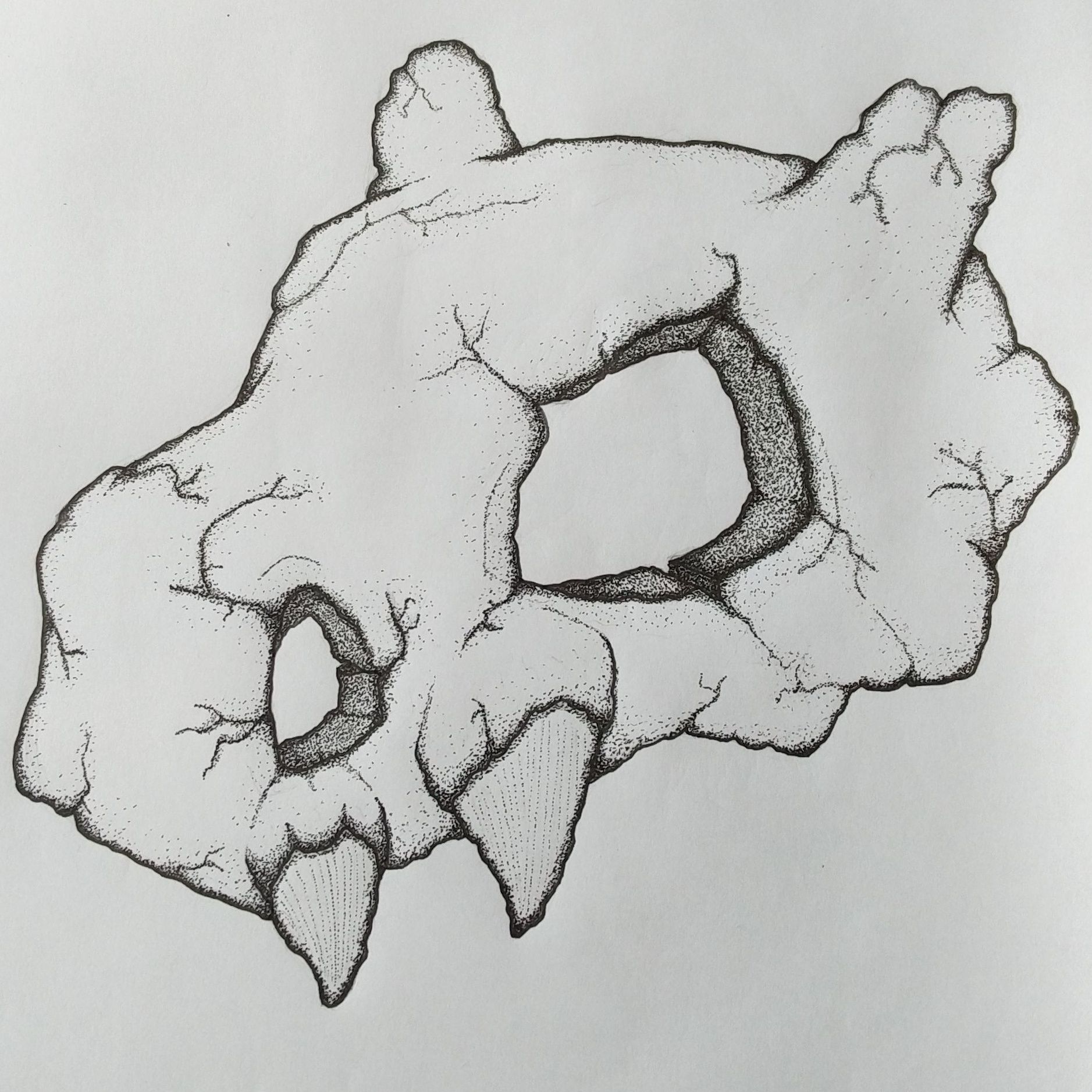 Started drawing again recently. I spent a good 6 hours on my take of Cubone!