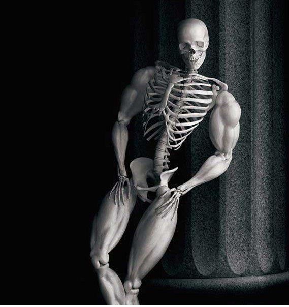 When the calcium and the meat unite