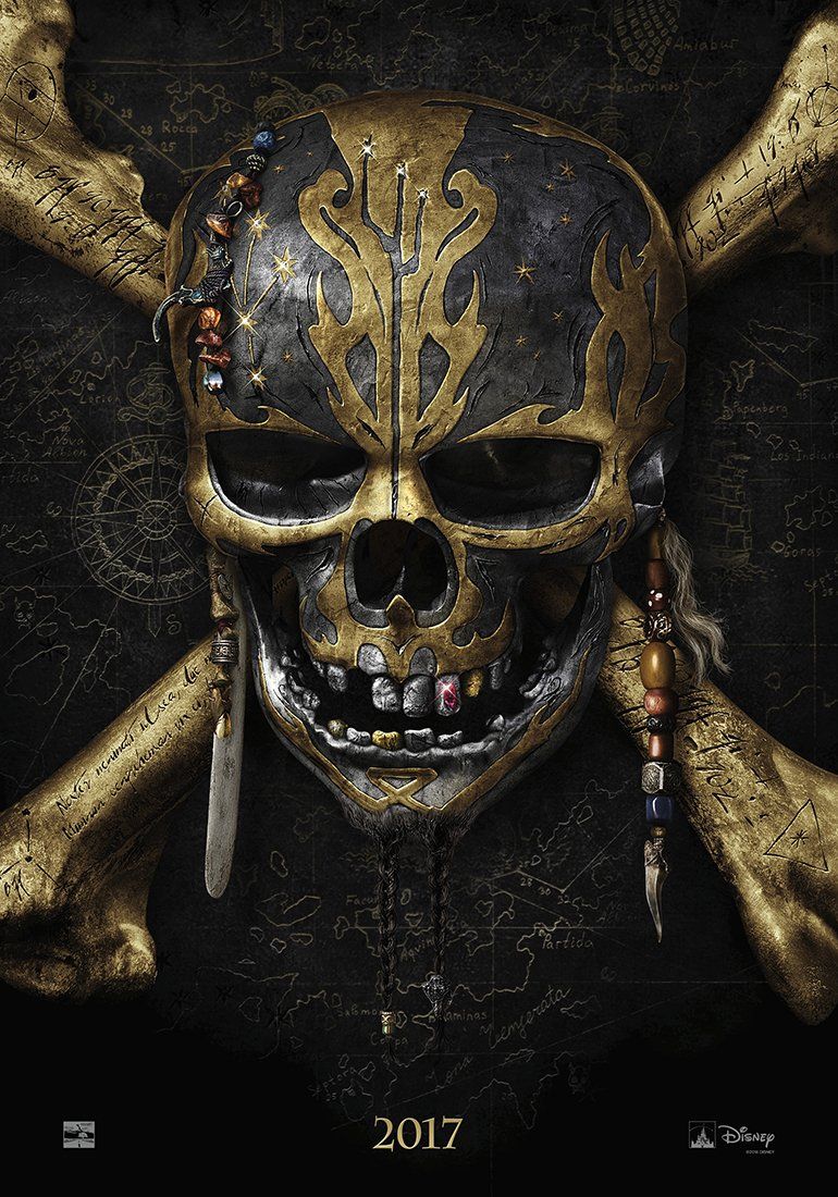 'Pirates of the Caribbean: Dead Men Tell No Tales' - Official Teaser Poster