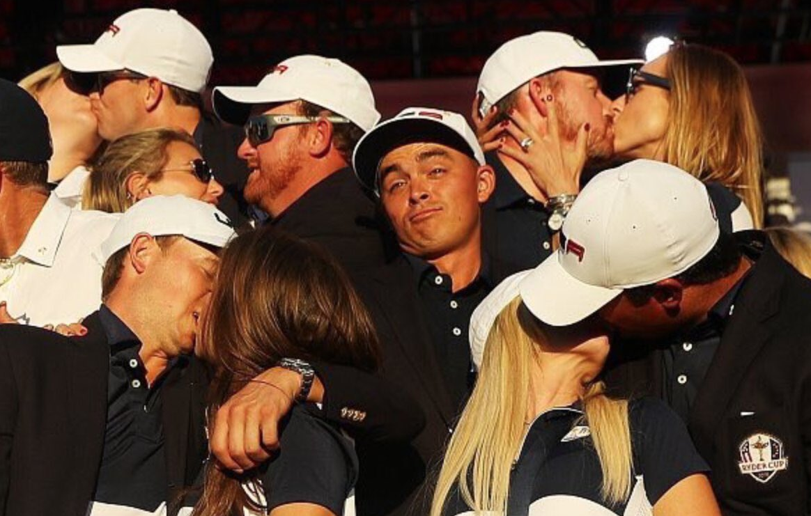 Rickie Fowler getting no love at the Ryder Cup
