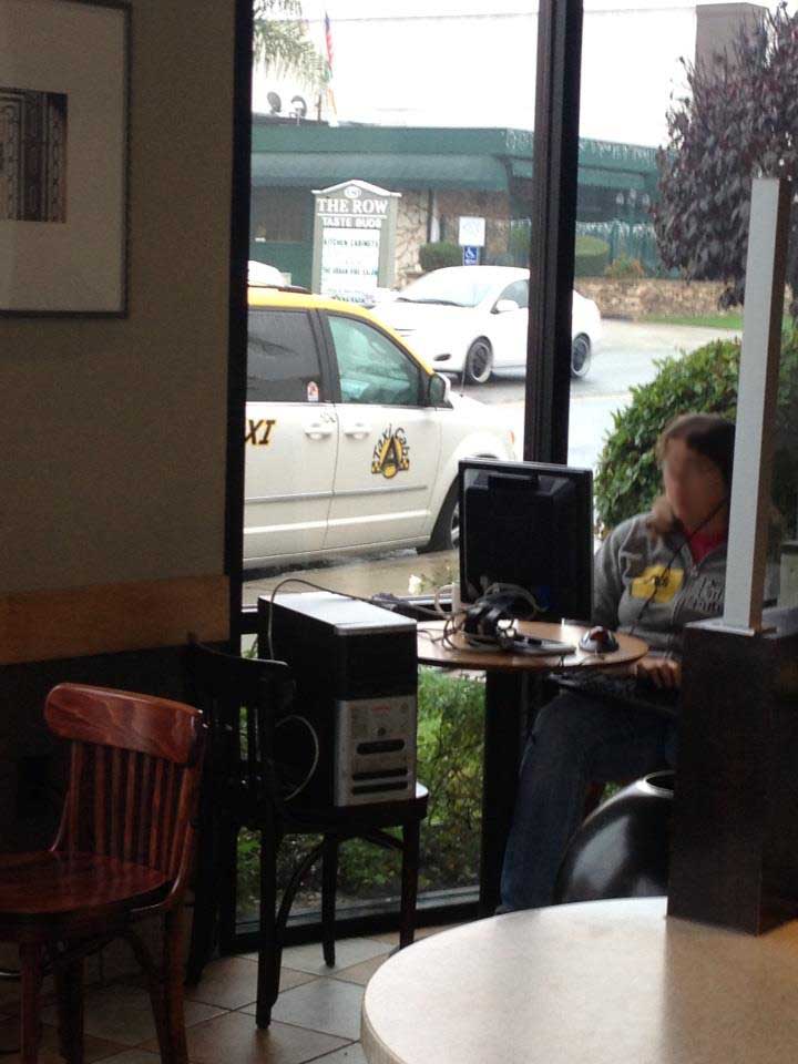 Meanwhile at Starbucks...