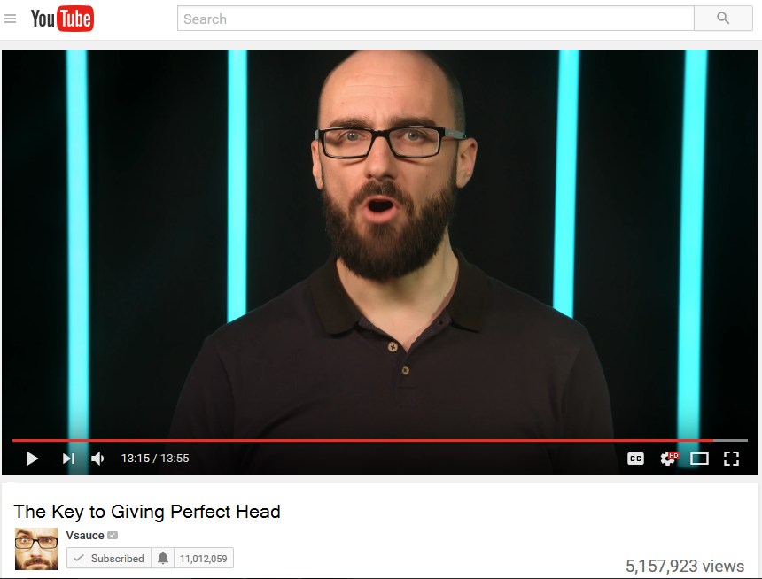 I just love Vsauce's newest video. So useful.