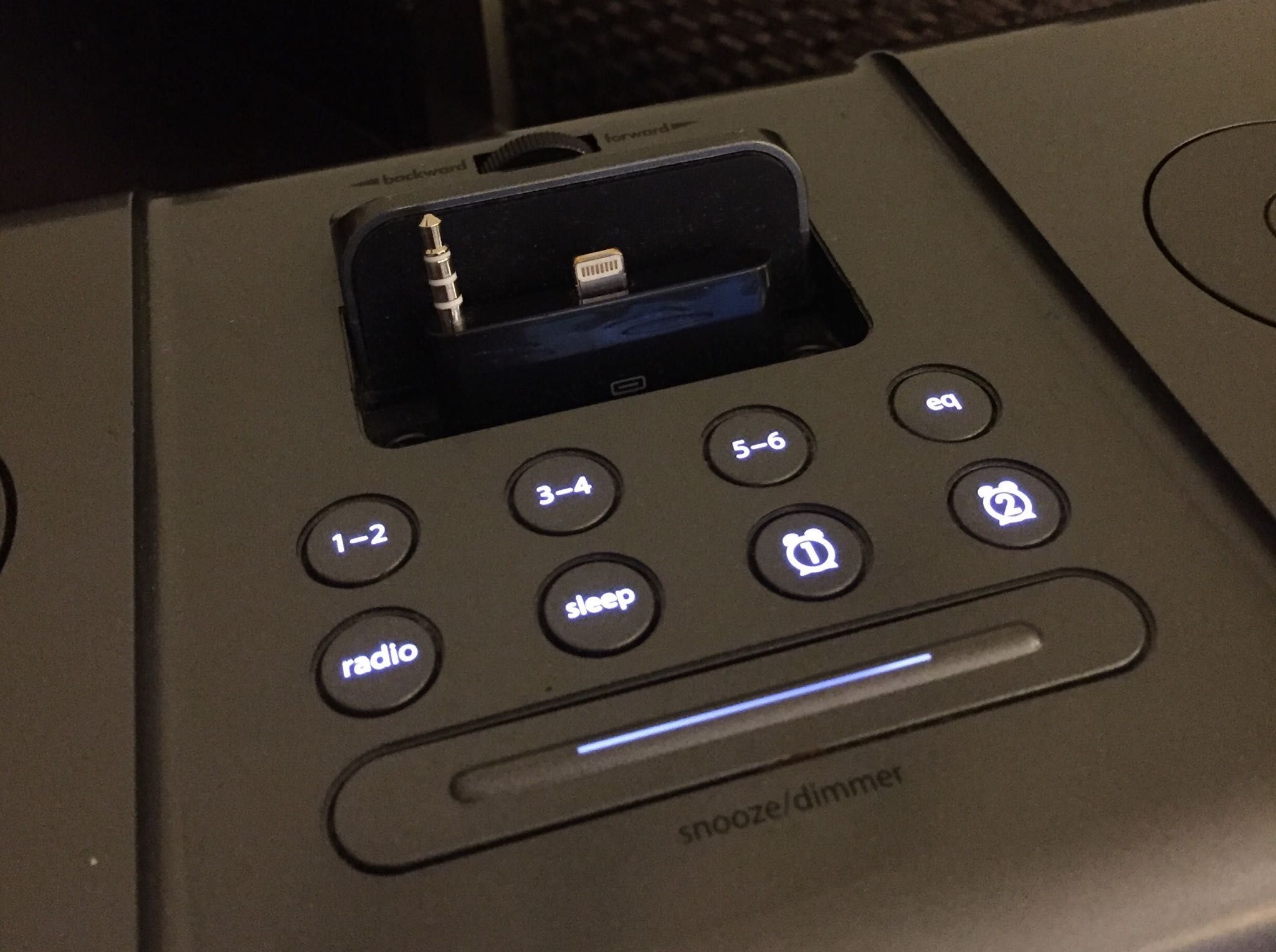 My hotel spent thousands on 25 pin iPhone docks just before Apple switched to lighting ports. A few months ago they finally retrofitted them all with these: