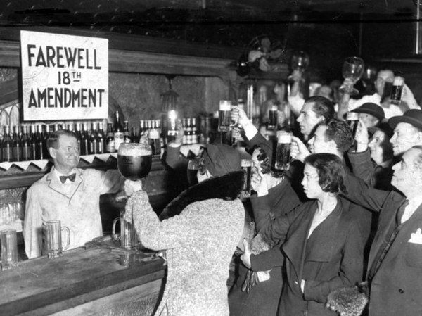 December 5, 1933: the day when nationwide alcohol ban was repealed