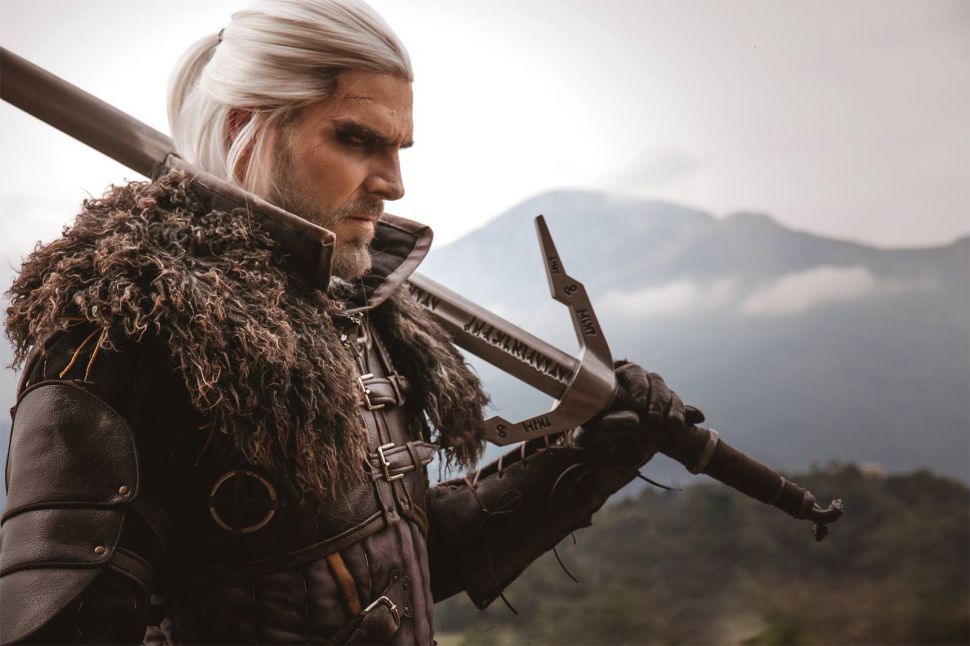 Geralt of Rivia cosplay