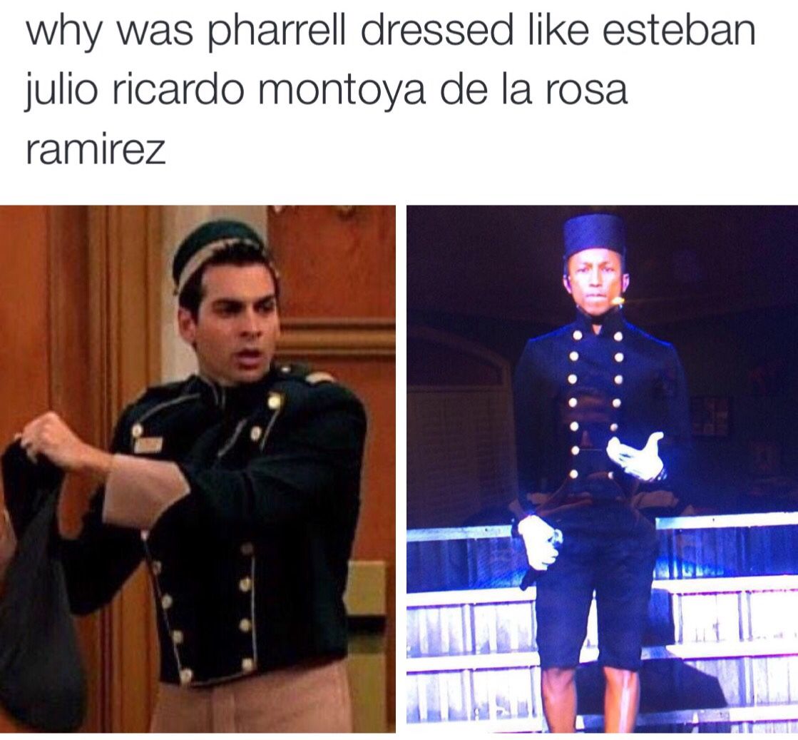 He wanna be Esteban so bad