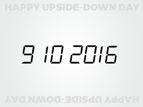 Happy Upside-Down Day!