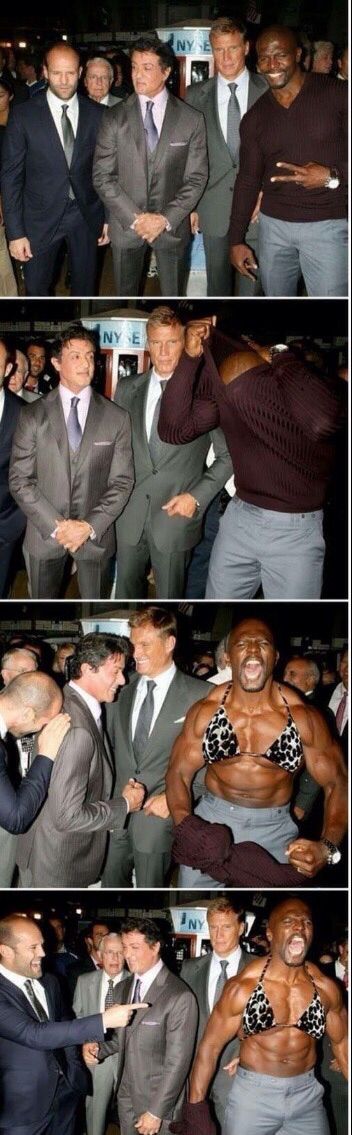 Terry Crews in a nutshell