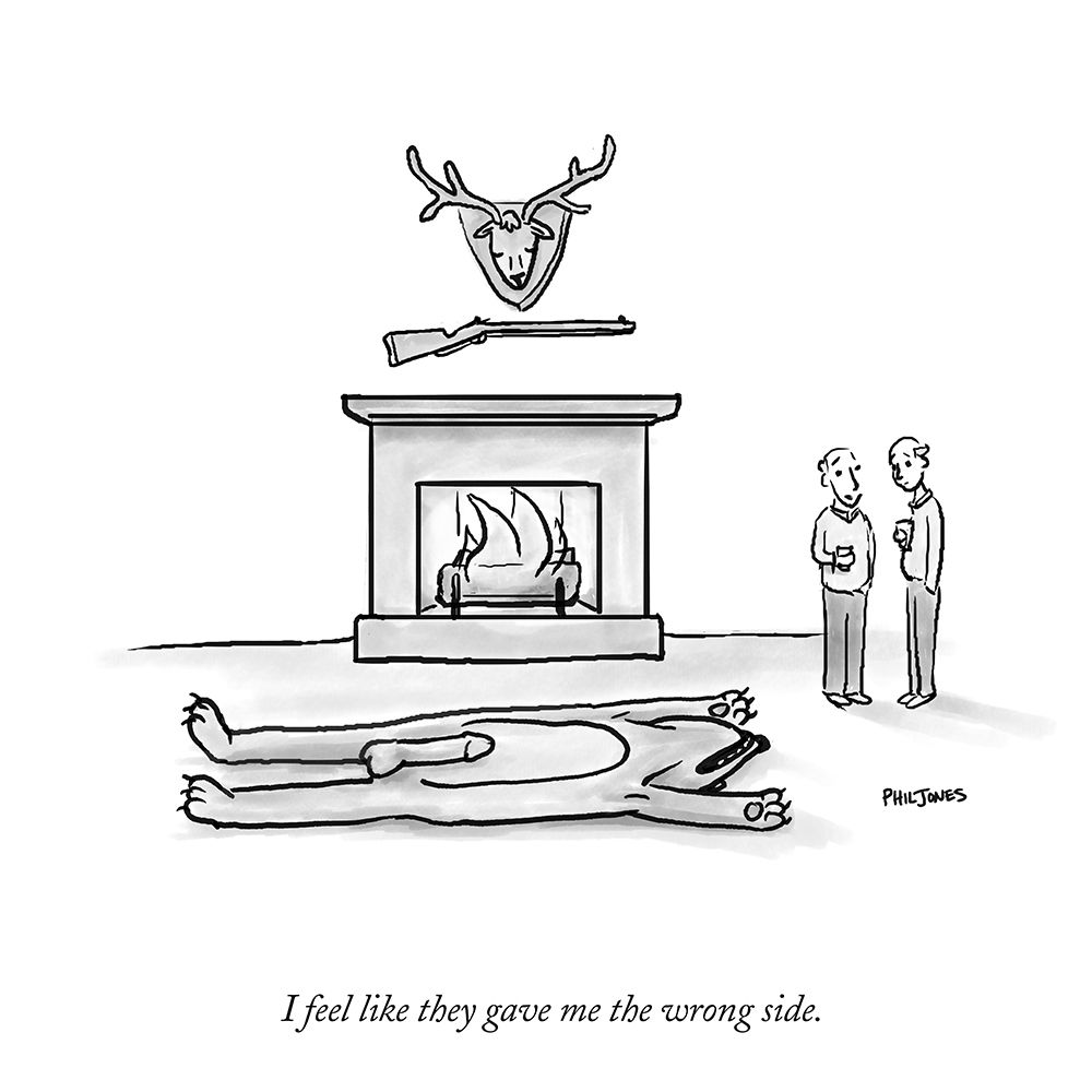 I have been submitting to The New Yorker for a while now. Here is one of my favorite rejects.