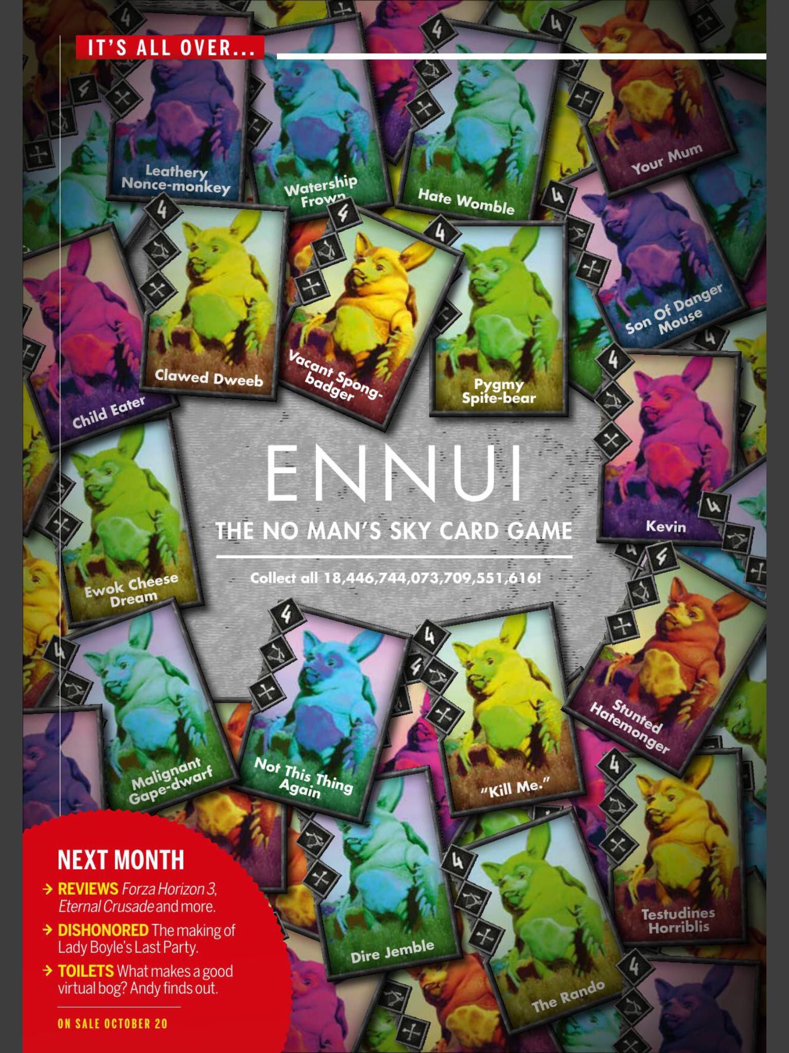 Ennui: The No Man's Sky Cardgame